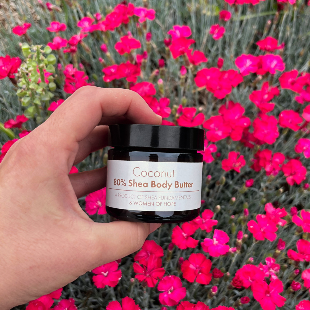 Shea Body Butter, 1.5oz - Amber Jar