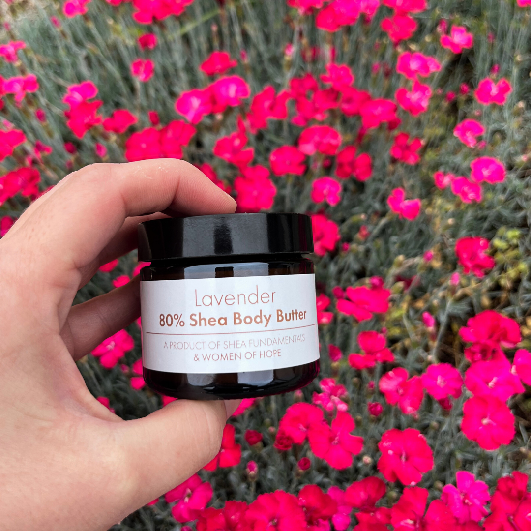 Shea Body Butter, 1.5oz - Amber Jar