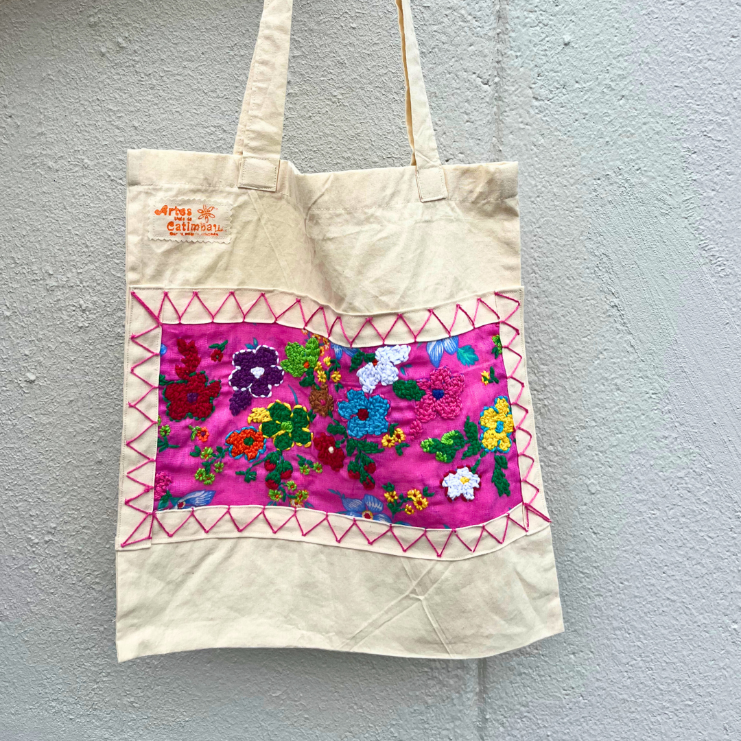 Embroidered Tote