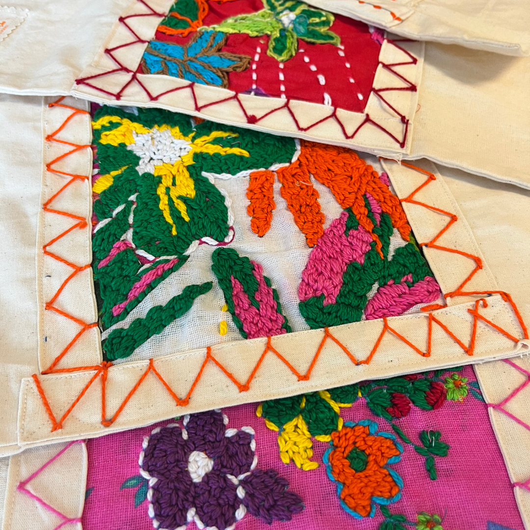 Embroidered Tote