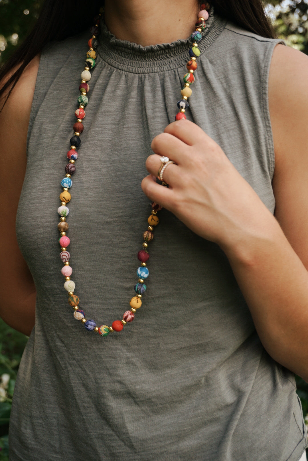 Kantha Necklace