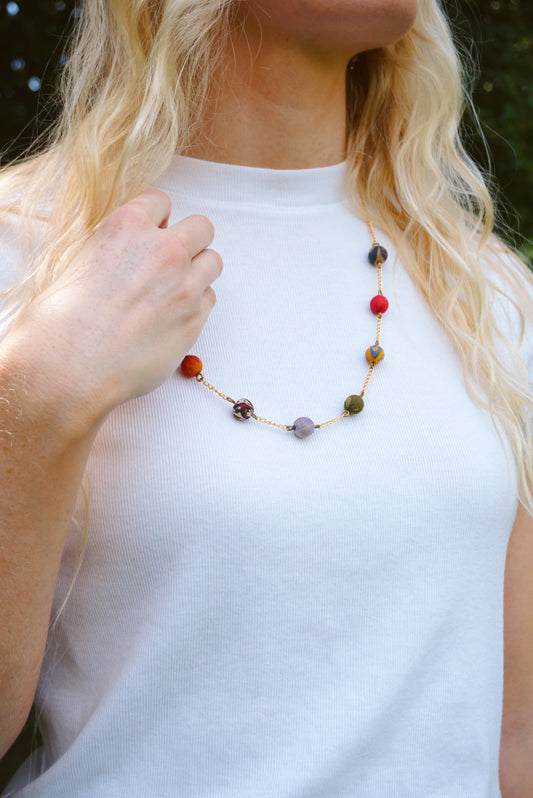 Kantha Necklace