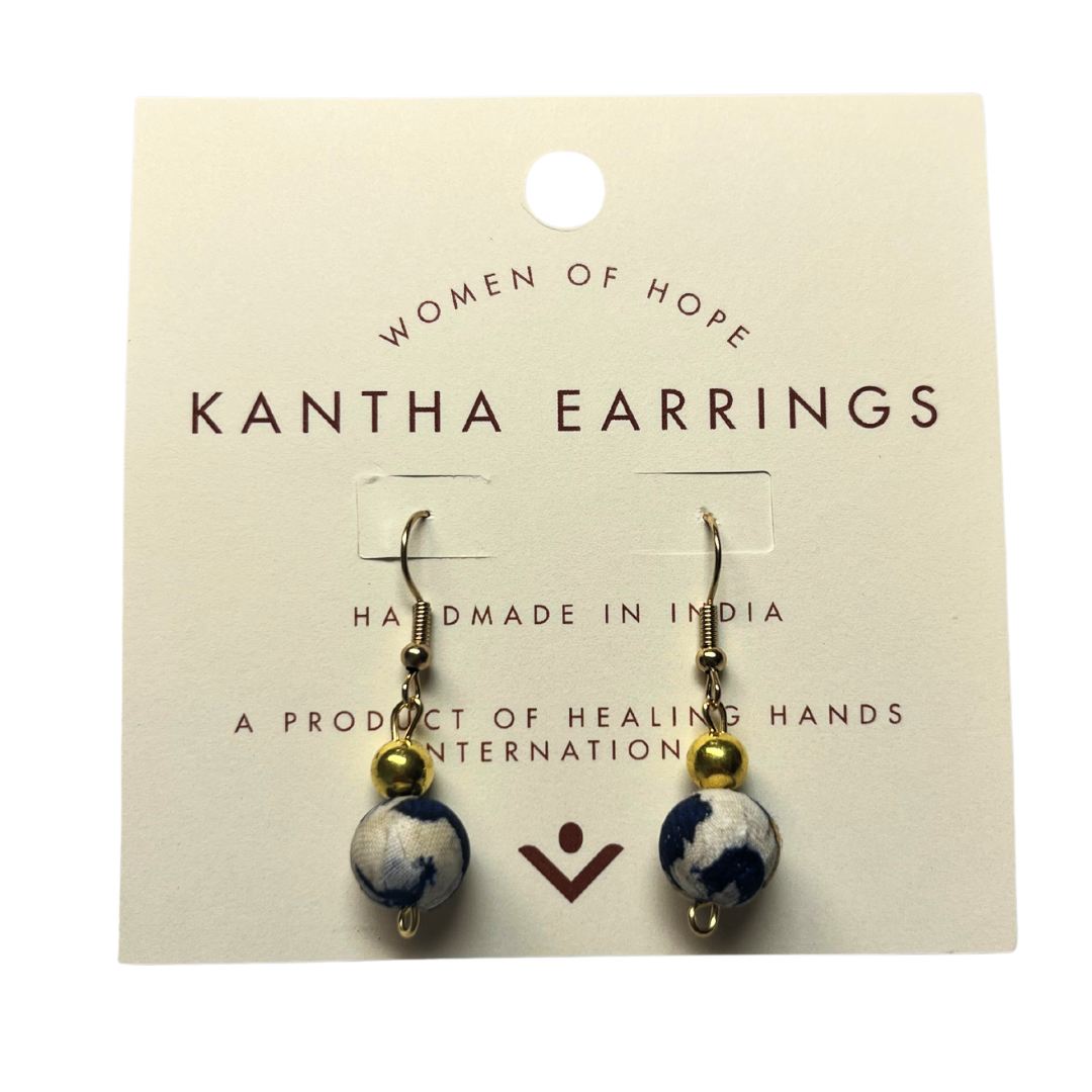 Kantha Earrings