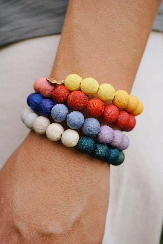 Kantha Wrap-Around Bangle