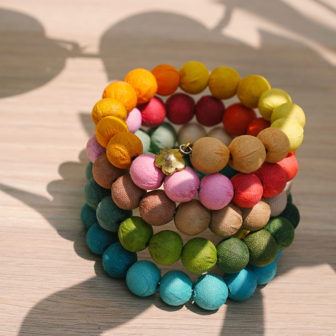 Kantha Wrap-Around Bangle
