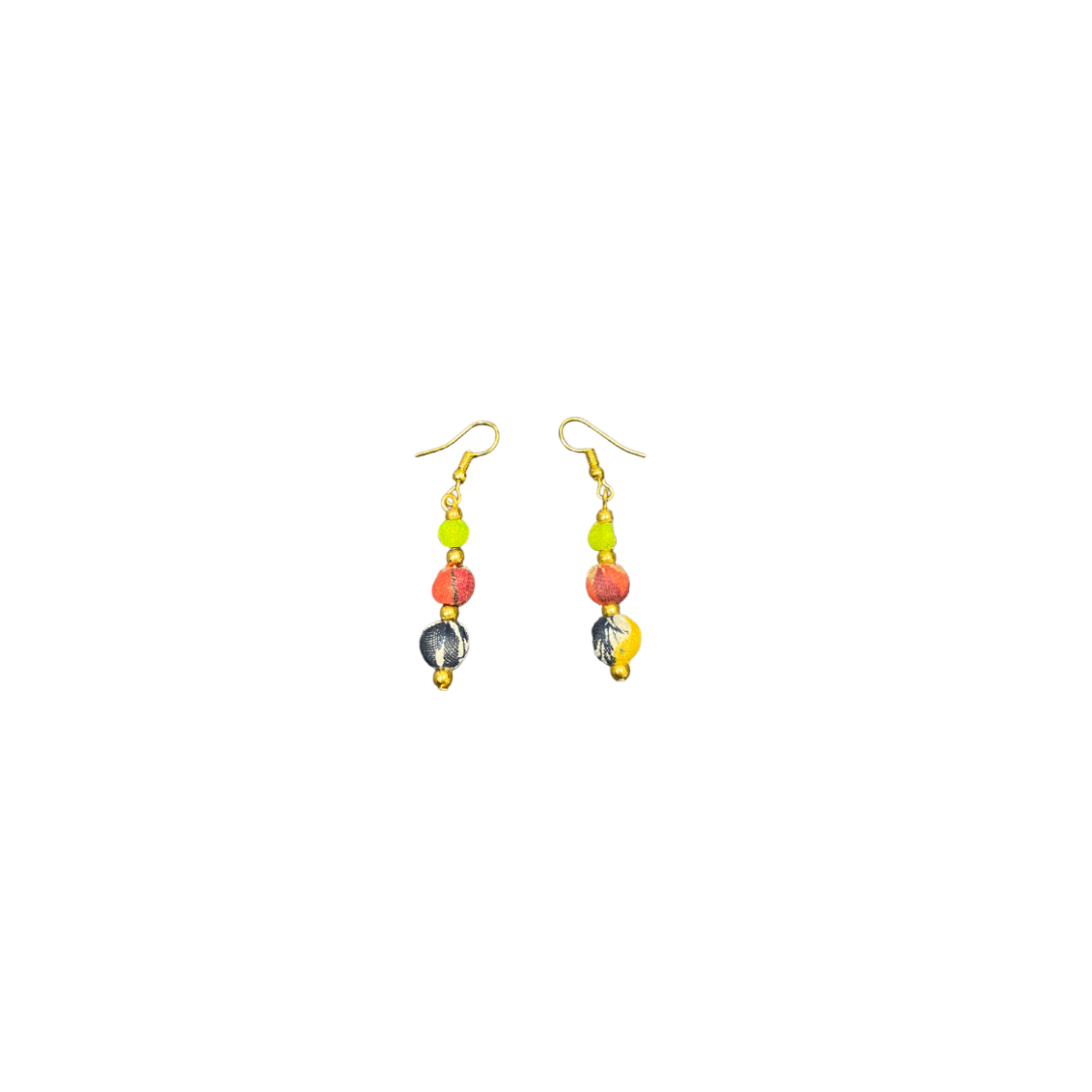 Kantha Earrings