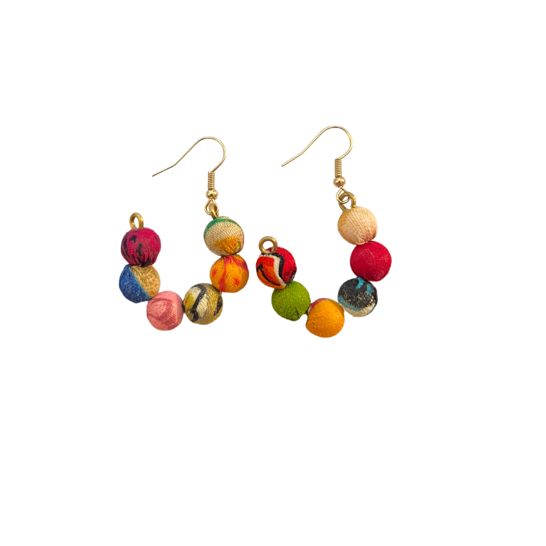 Kantha Earrings