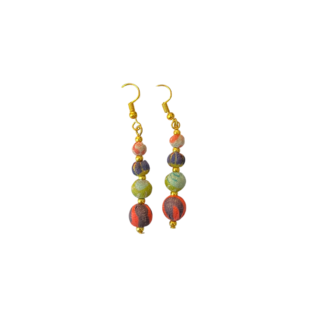 Kantha Earrings
