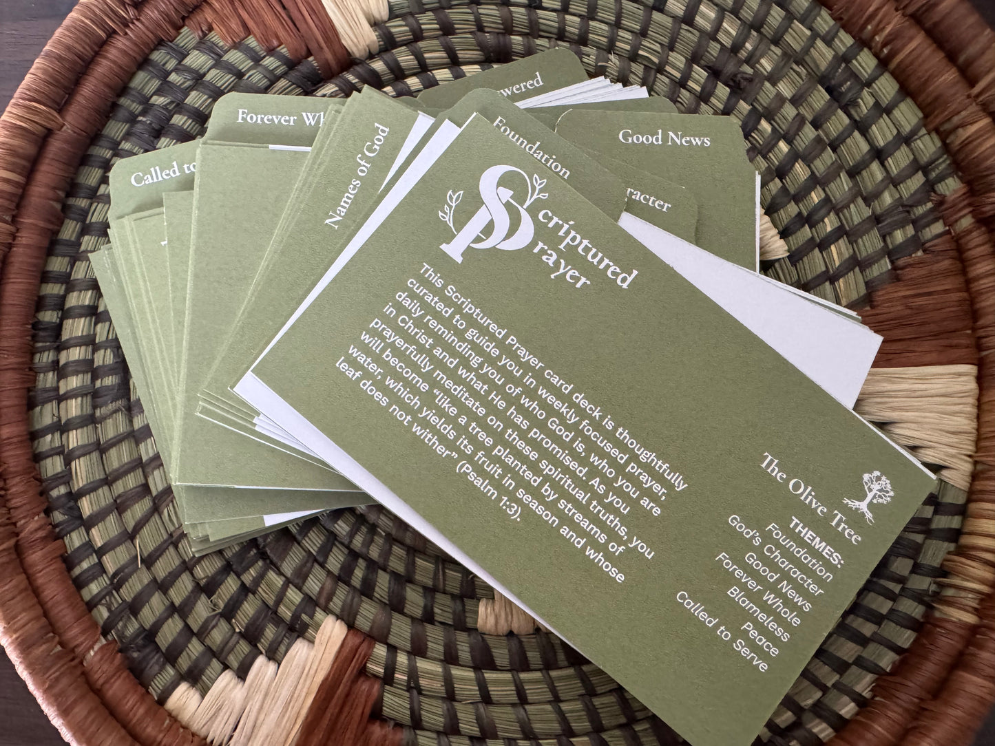 Scriptured Prayer Cards