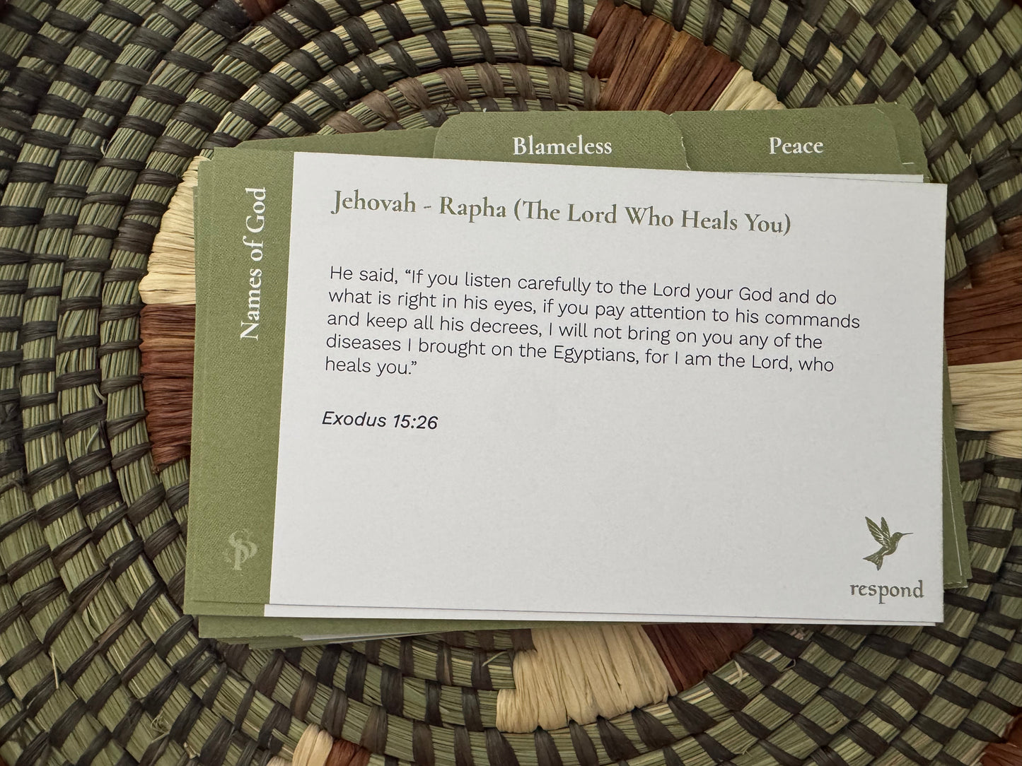 Scriptured Prayer Cards