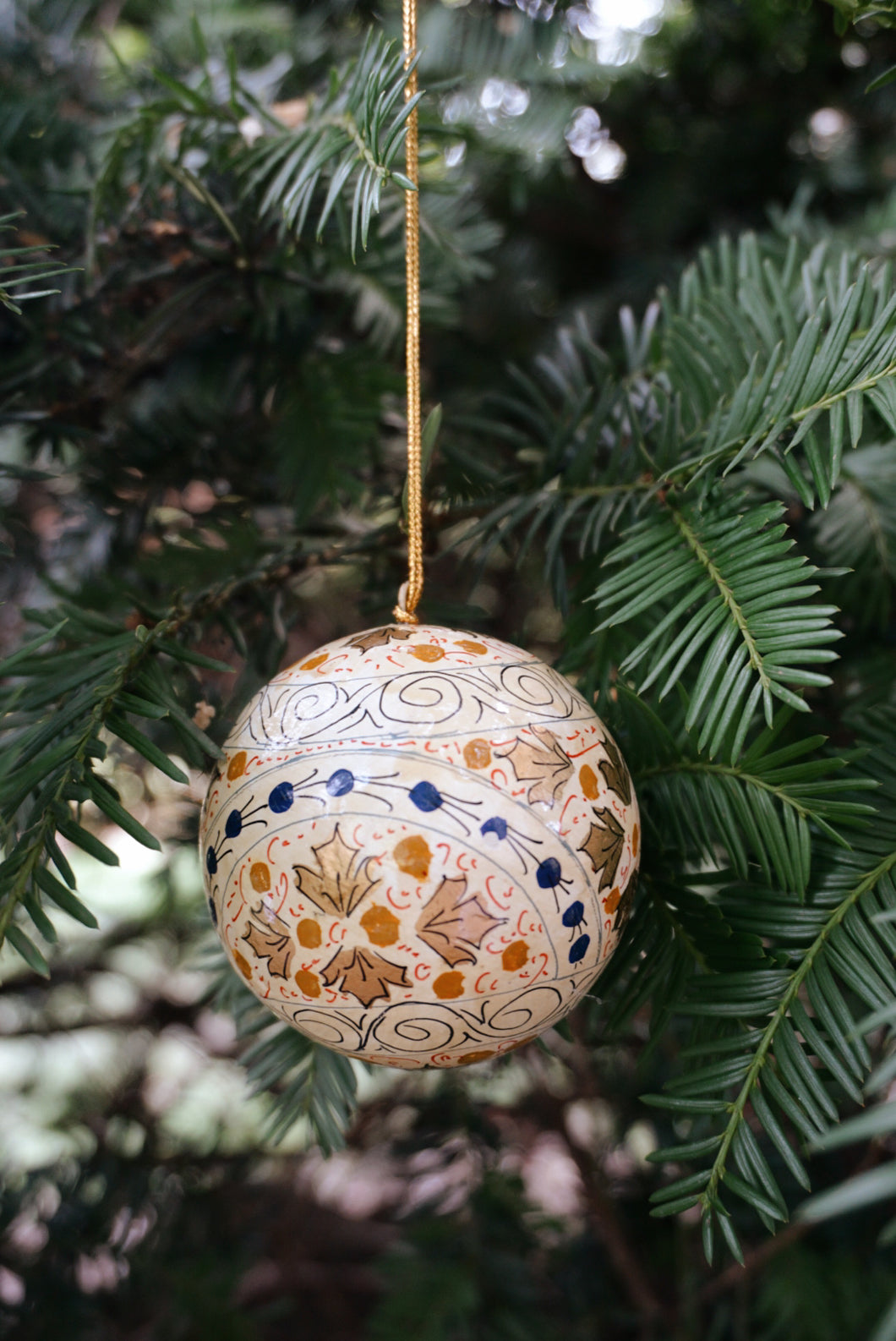 Hand-Painted Christmas Ornaments