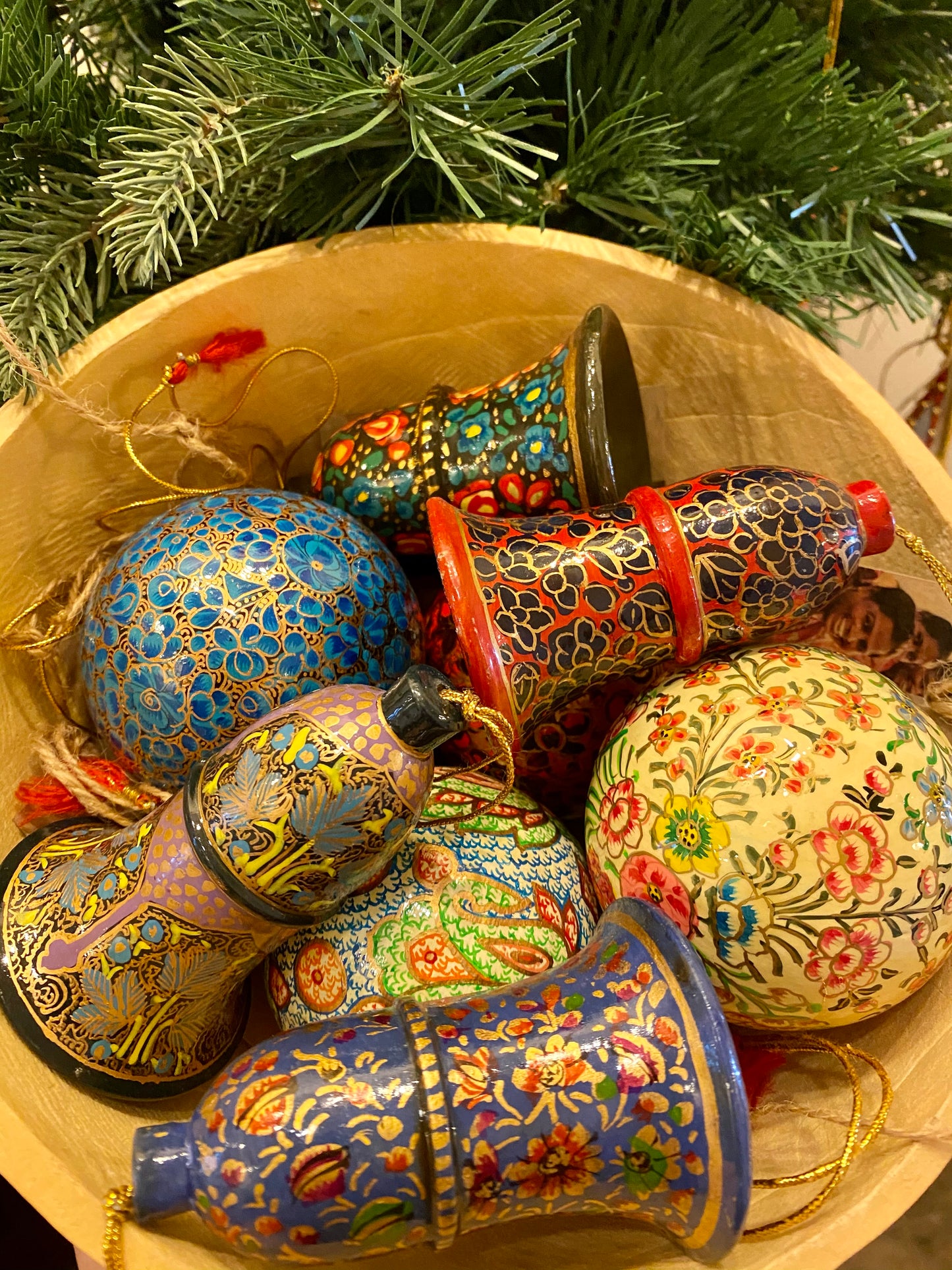 Hand-Painted Christmas Ornaments
